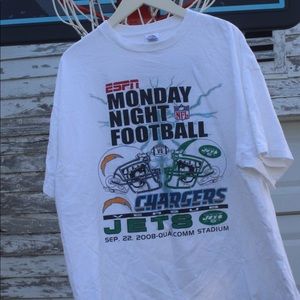 Vintage Jets vs Chargers MNF